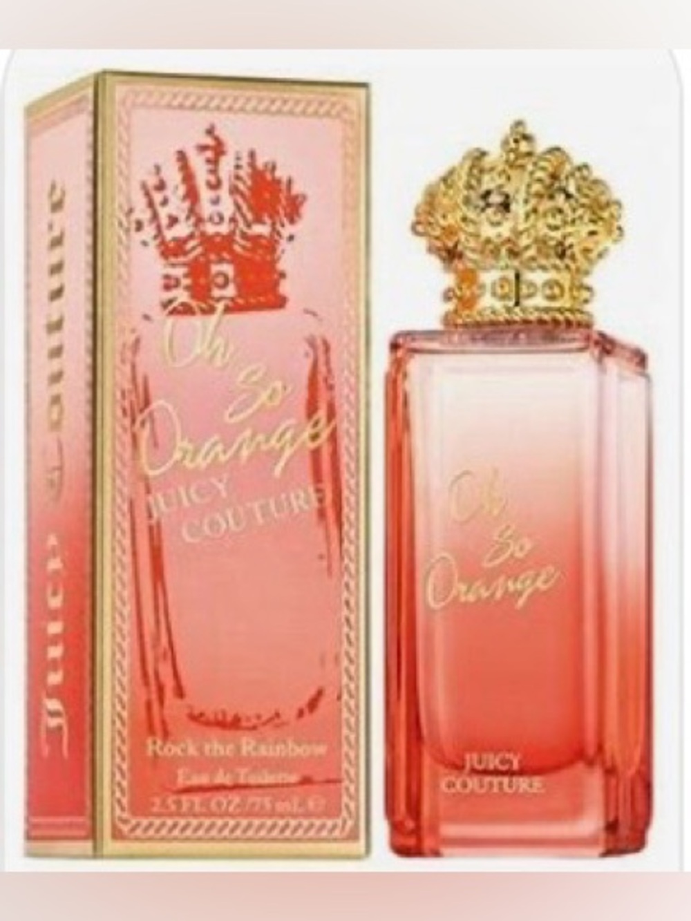 Juicy Couture Oh So Orange Rock The Rainbow 🌈 EDT - 75 ml.